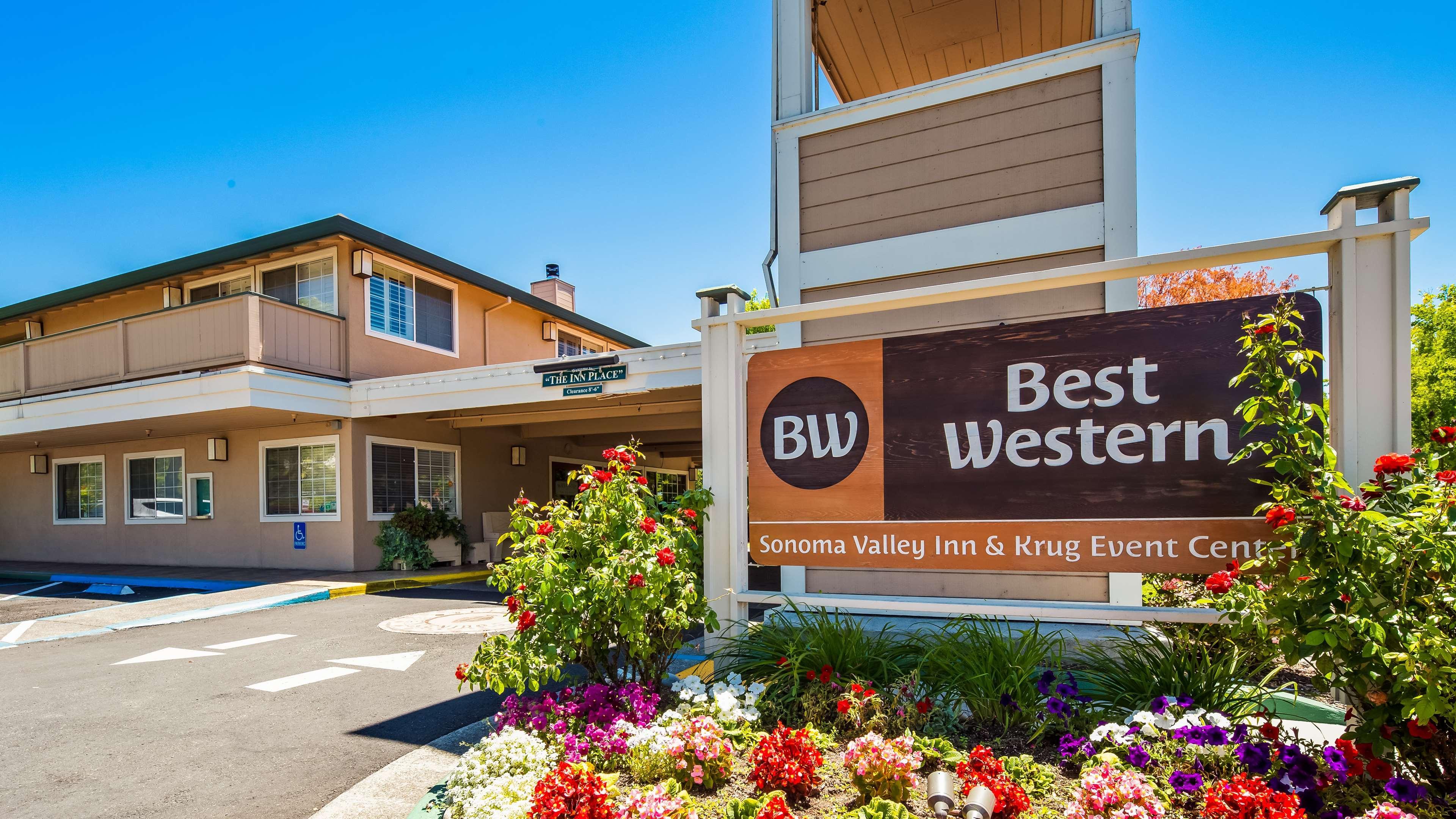 Best Western Sonoma Valley Inn&Krug Event Center Exterior foto